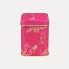 Sara Miller Pink Birds Square Tin