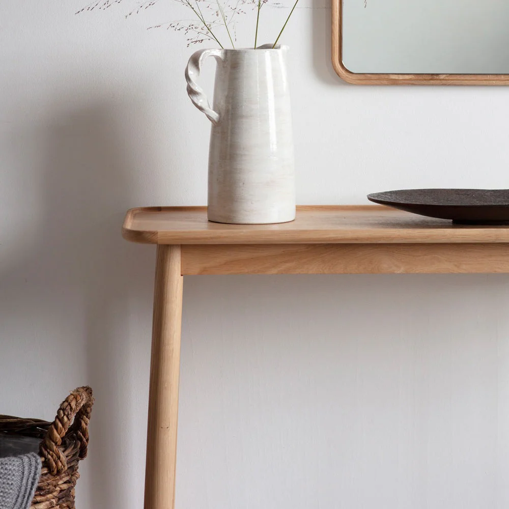 LLIWEDD Oak Console Table