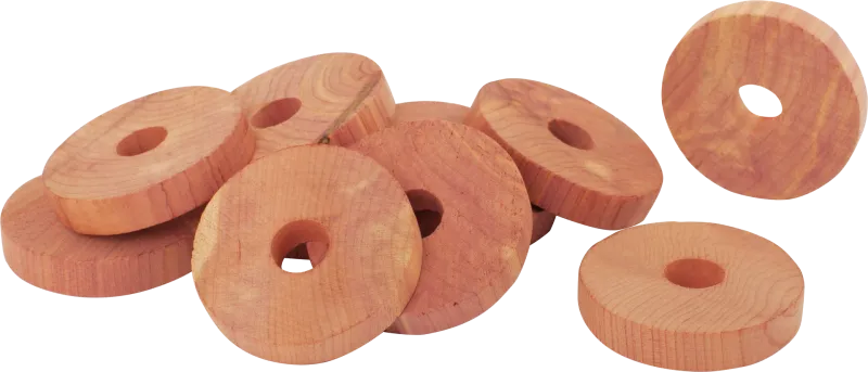 Redecker Red Cedar Clothes Hanger Discs