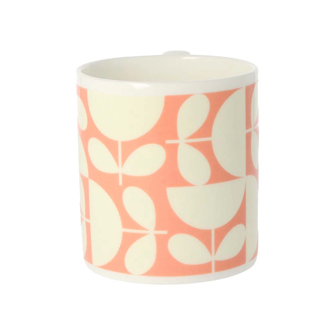 Orla Kiely Pink Patchwork Print Mug