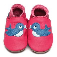 Pink Bluebird Shoes In Bag (Med)