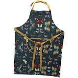 Botanic Garden Harmony Pimpernel Cotton Apron