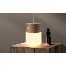 Smart Diffuser Lamp Walnut