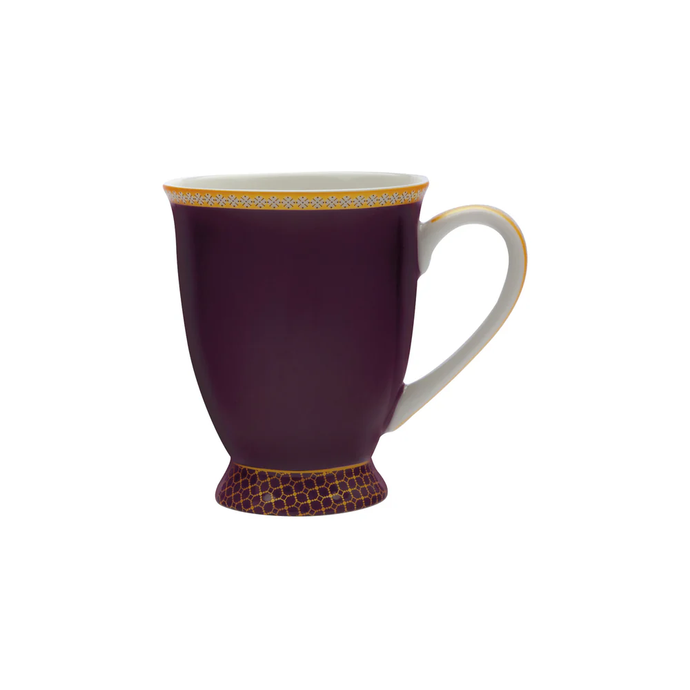 Maxwell & Williams Teas & C's Kasbah Violet 300ml Footed Mug