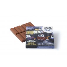 Coco Pzazz x Chris Neale Sea Salt Caramel Milk Chocolate Bar 80g