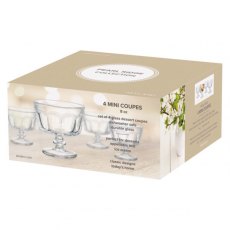 Artland Pearl Ridge Mini Trifle Bowls Set of 4 Artland Pearl Ridge Mini Trifle Bowls Set of 4
