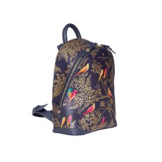 Sara Miller Smokey Blue Birds Mini Backpack