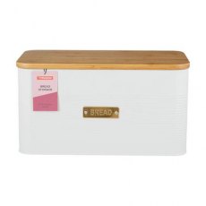 Otto Square White Bread Bin