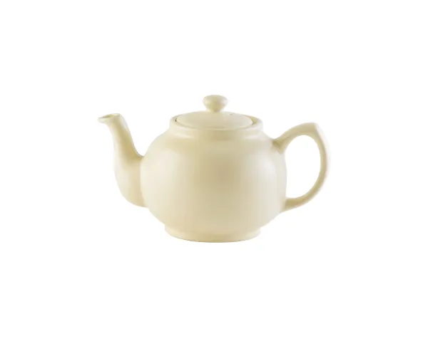 Price & Kensington Matt Cream Teapot