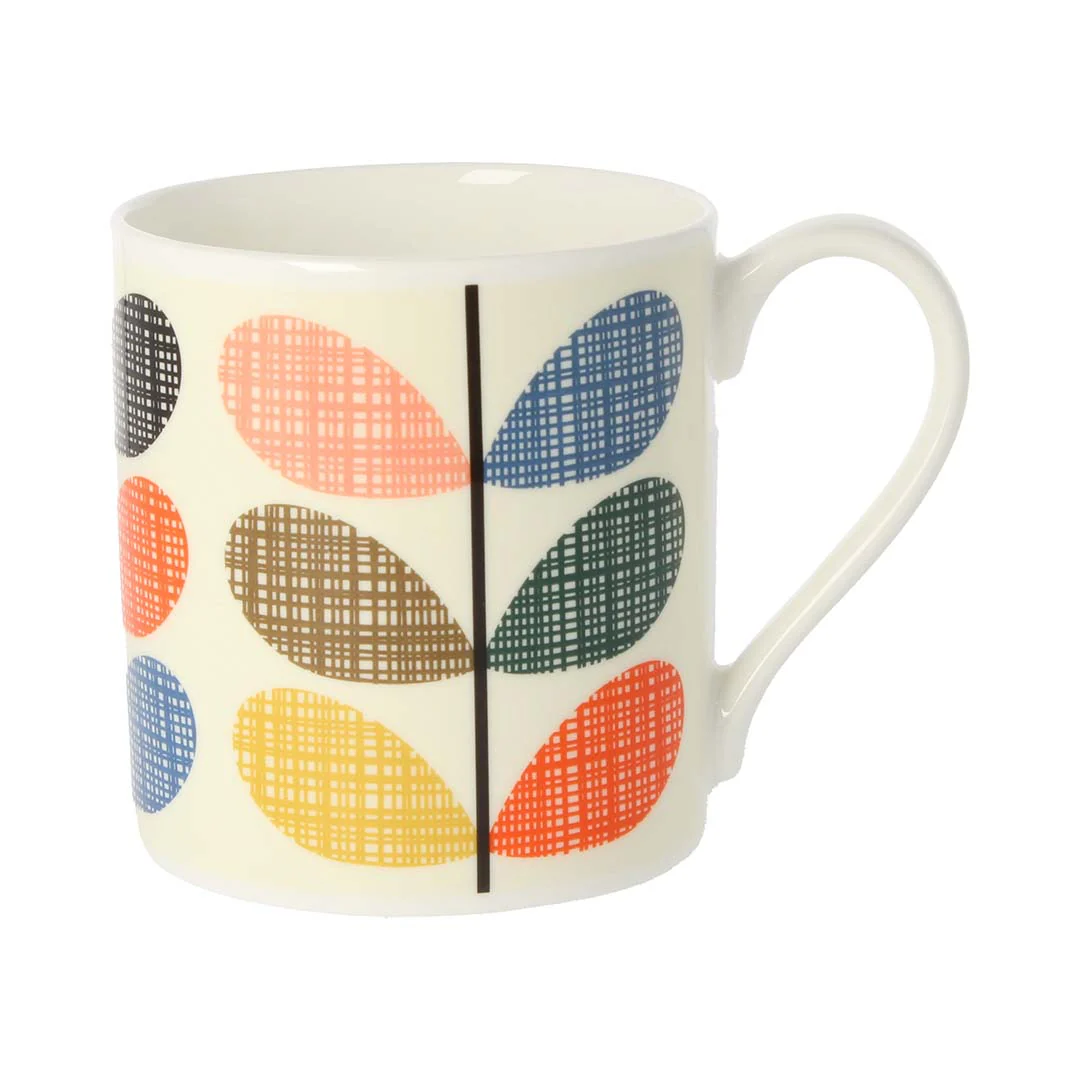 Orla Kiely Scribble Multi Stem Fun Mug