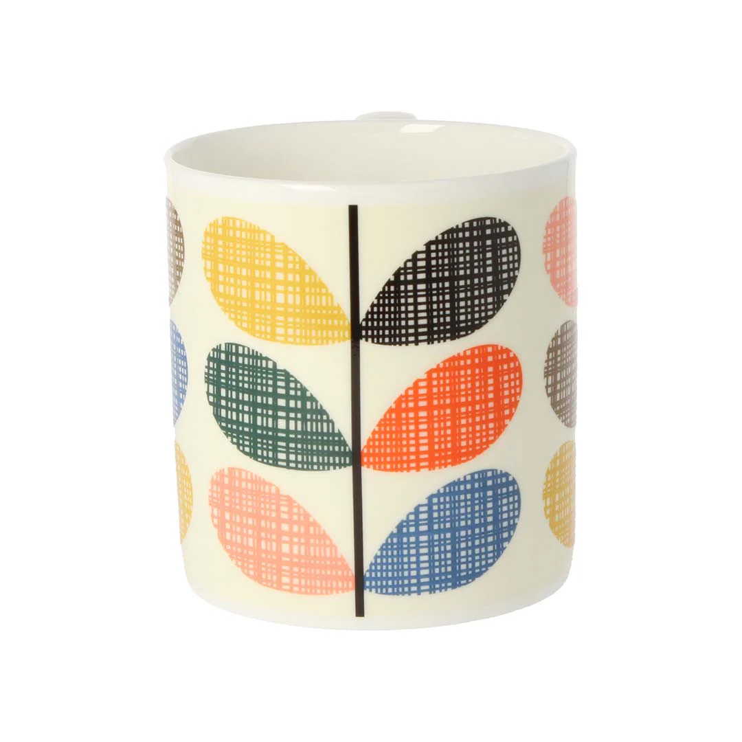 Orla Kiely Scribble Multi Stem Fun Mug