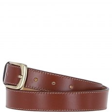 Ashwood Leather Ladies Leather Belt 3cm - Chestnut LB303