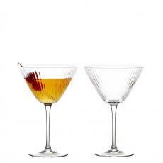 Anton Studio Designs Empire Cocktail Martini Glasses Set of 2 Anton Studio Designs Empire Cocktail Martini Glasses Set of 2