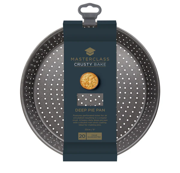 MasterClass Crusty Bake Non-Stick Deep Pie Pan / Tart Tin 23cm