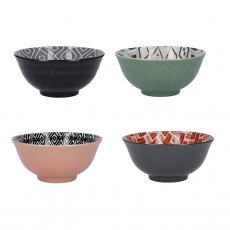 KitchenCraft Bowls Set of 4 - Designed For Life KitchenCraft Bowls Set of 4 - Designed For Life