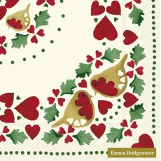 Emma Bridgewater Napkins Christmas Joy Cream