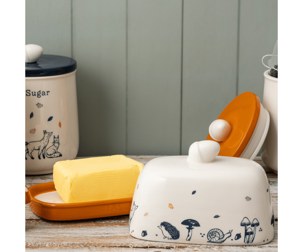 Price & Kensington Woodland Butter Dish