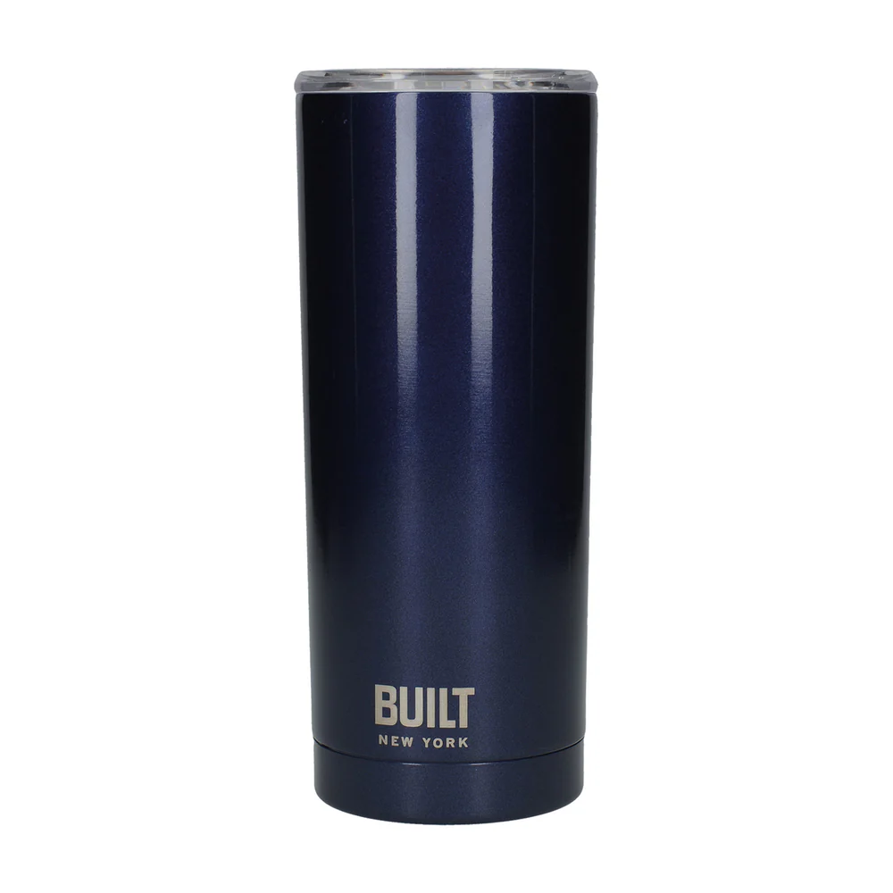 Built NY 590ml Double Walled Stainless Steel Travel Mug Midnight Blue Built NY 590ml Double Walled Stainless Steel Travel Mug Midnight Blue