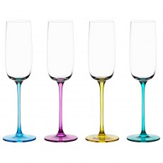 Anton Studio Designs Gala Champagne Flutes Set of 4 Anton Studio Designs Gala Champagne Flutes Set of 4