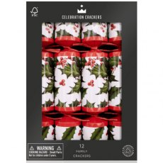 Holly Berry 12'' Cracker (12 Pack)