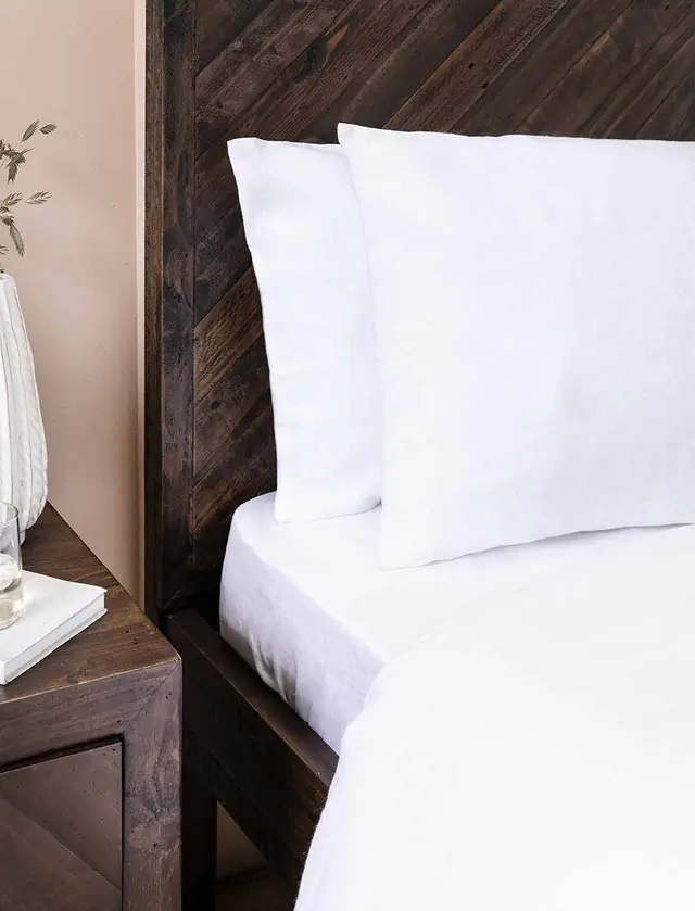Garden Trading Pembridge Linen Pillowcases Set of 2 - Lily White