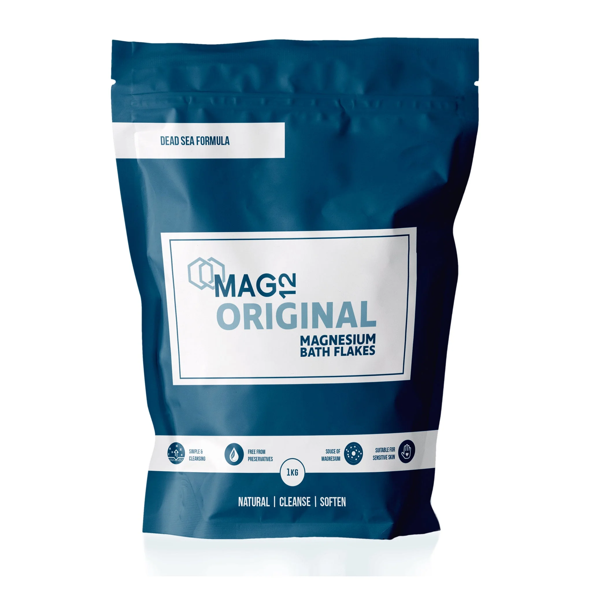 MAG12 Original Magnesium Bath Flakes 1kg