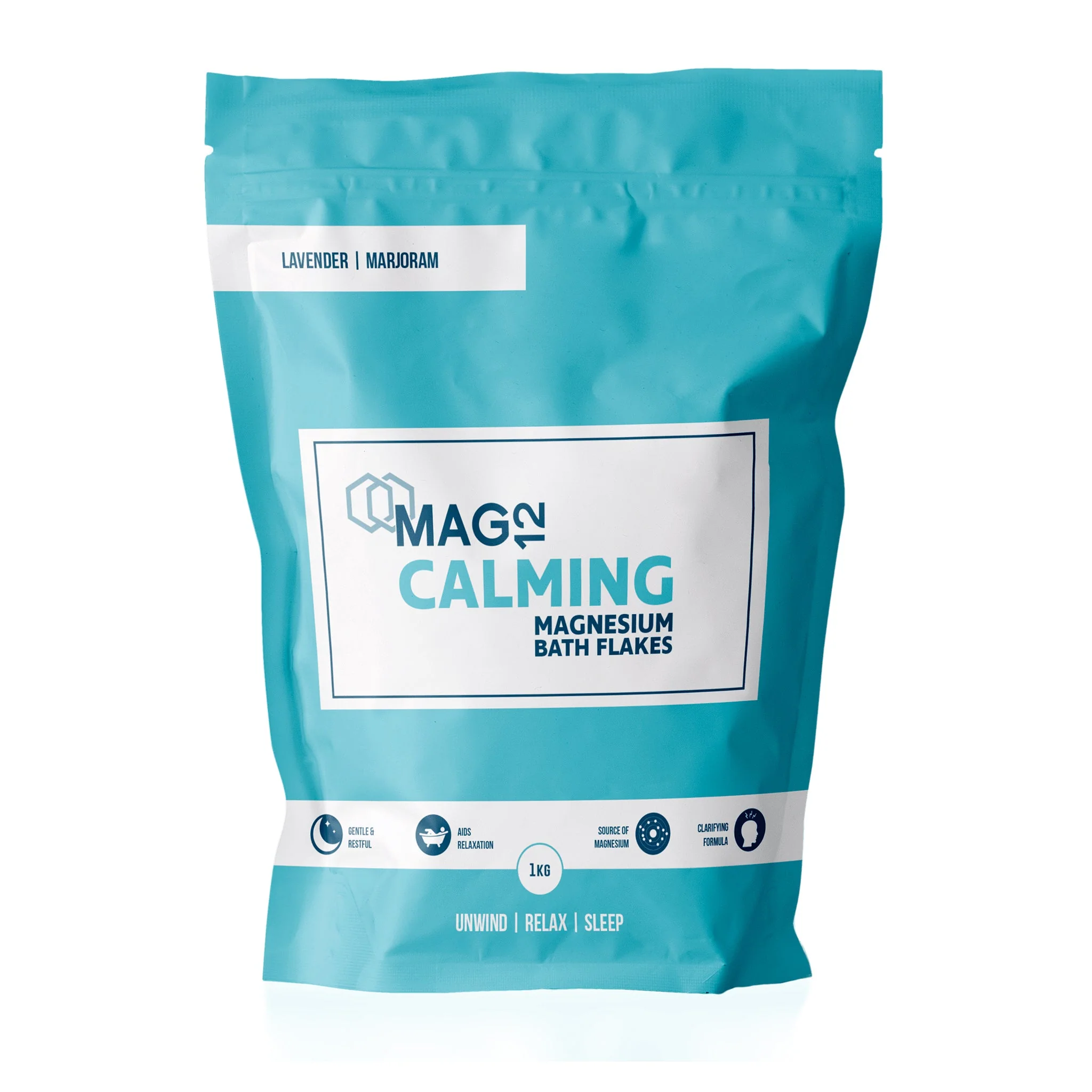 MAG12 Calming Magnesium Bath Flakes 1kg