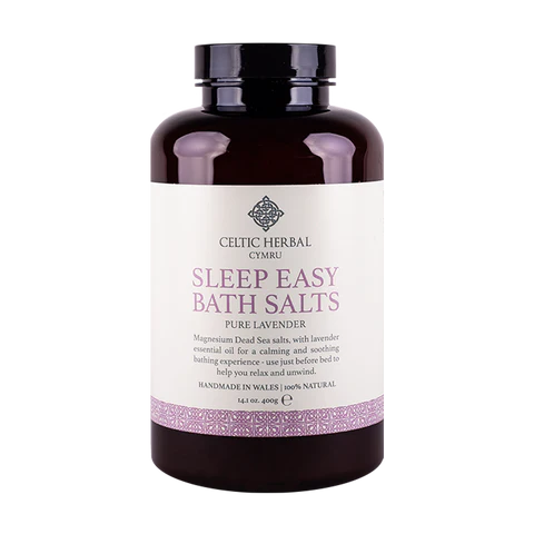 Celtic Herbal Sleep Easy Bath Salts with Lavender 400g