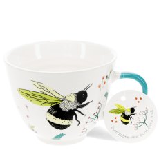 Bone China Mug Bee 550ml