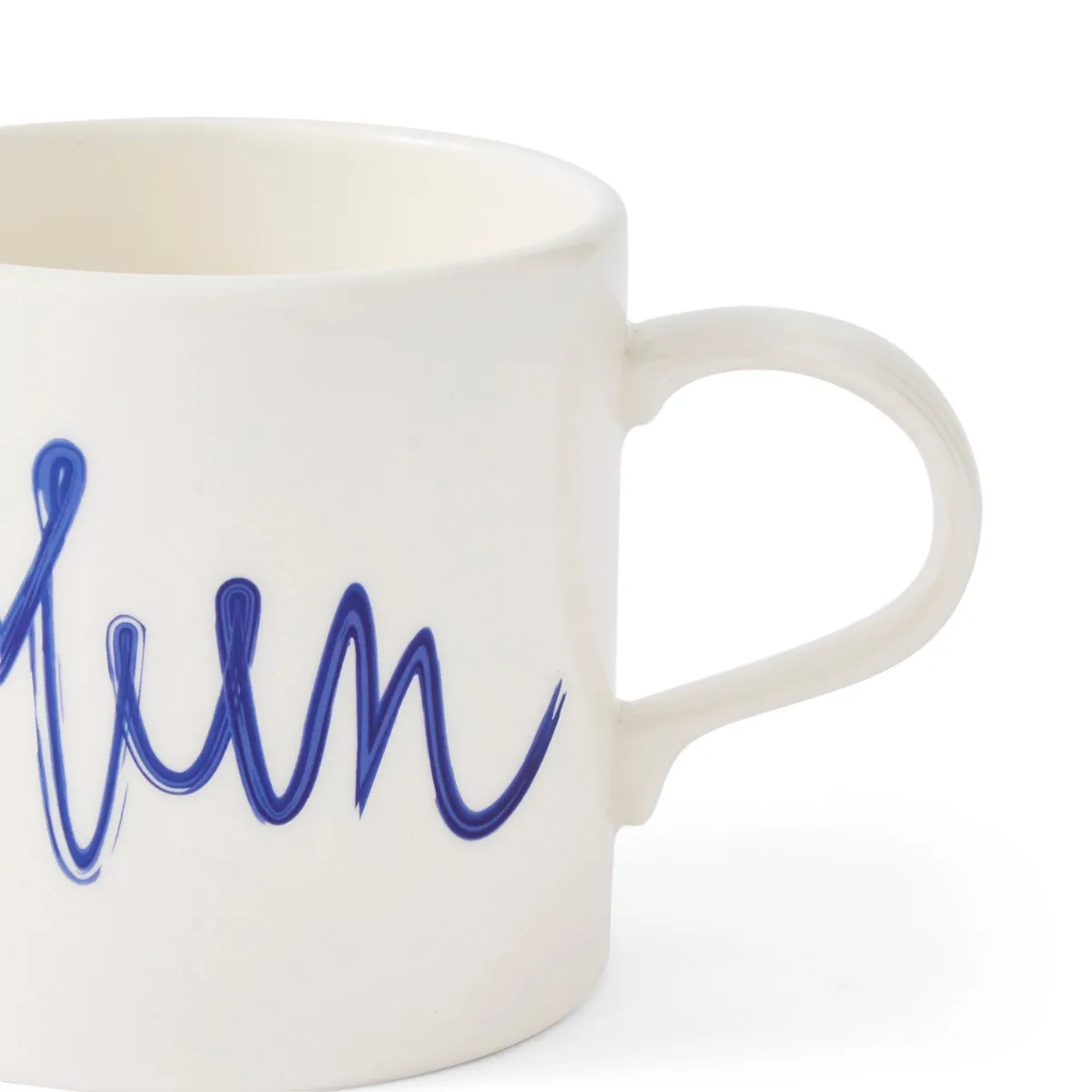 Mug Meirion Mum Mug - Blue & White