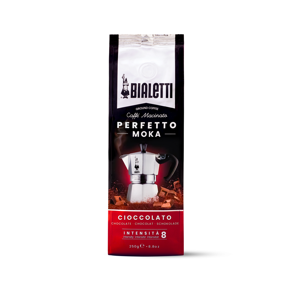 Bialetti Perfetto Moka Chocolate Ground Coffee 250g
