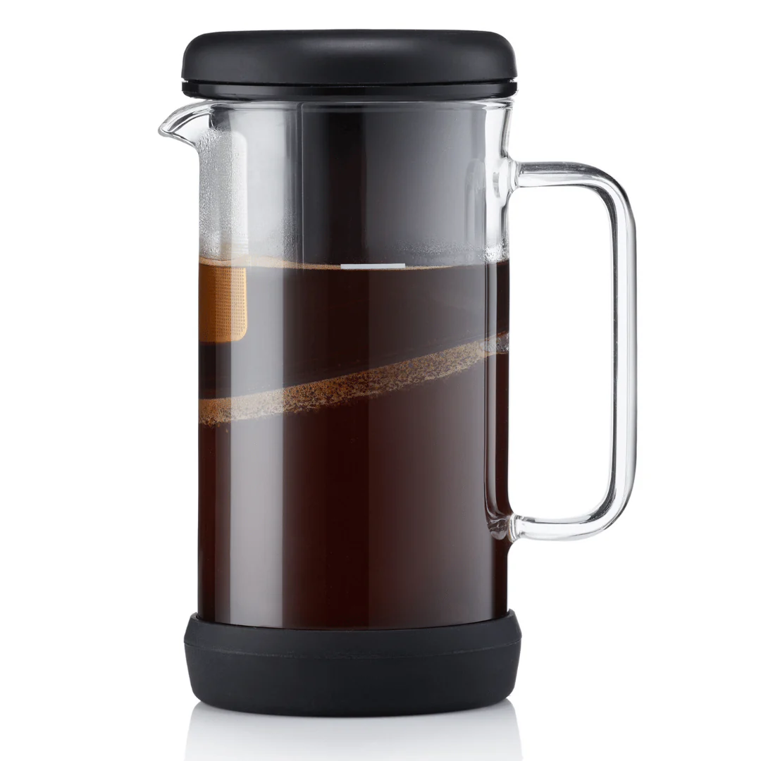 Barista & Co One Brew 4 In 1 Coffee & Tea Infuser Black 350ml