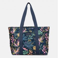 Sara Miller Botanic Paradise Quilted Oversized Tote Bag