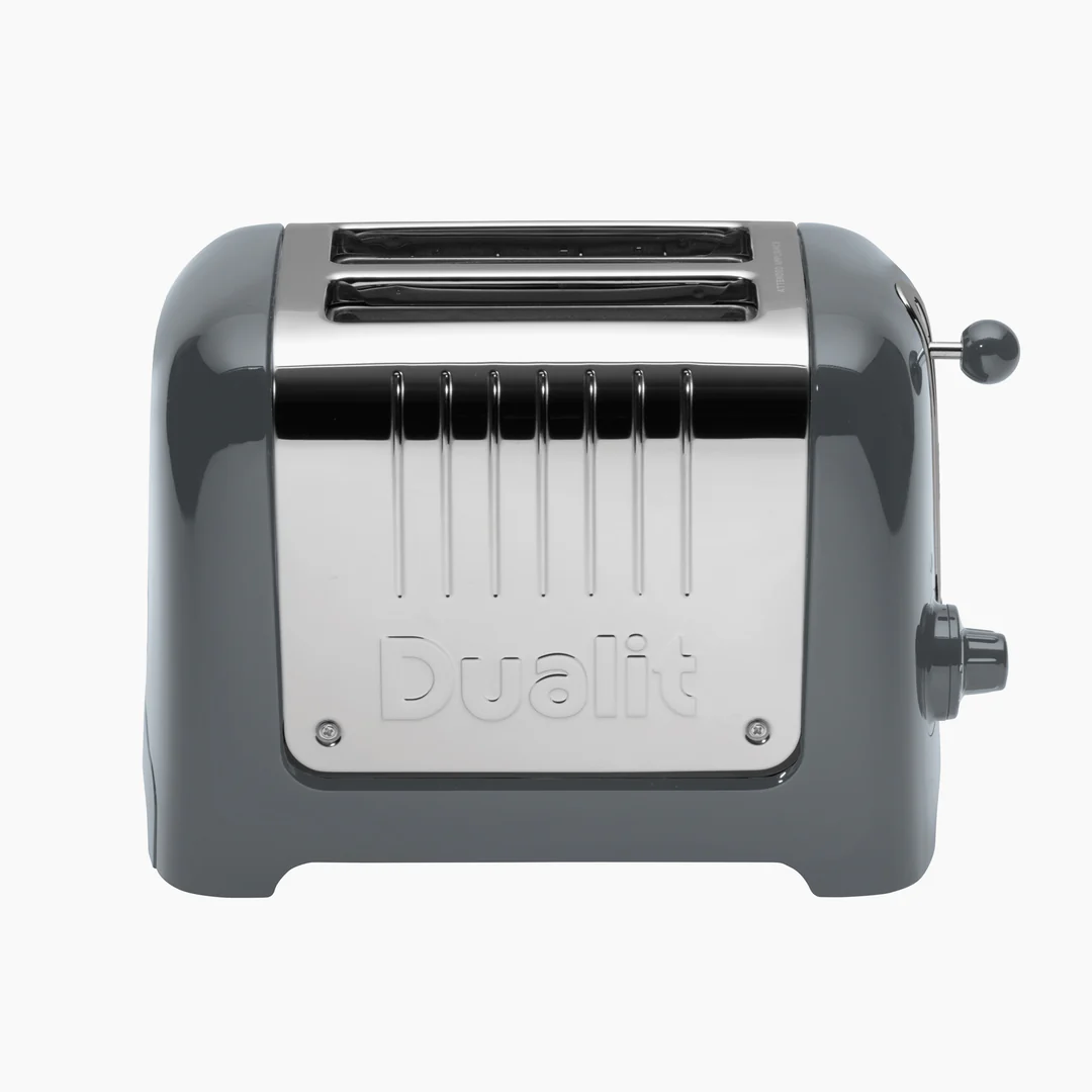 Dualit 2 Slice Lite Toaster | Gloss Grey