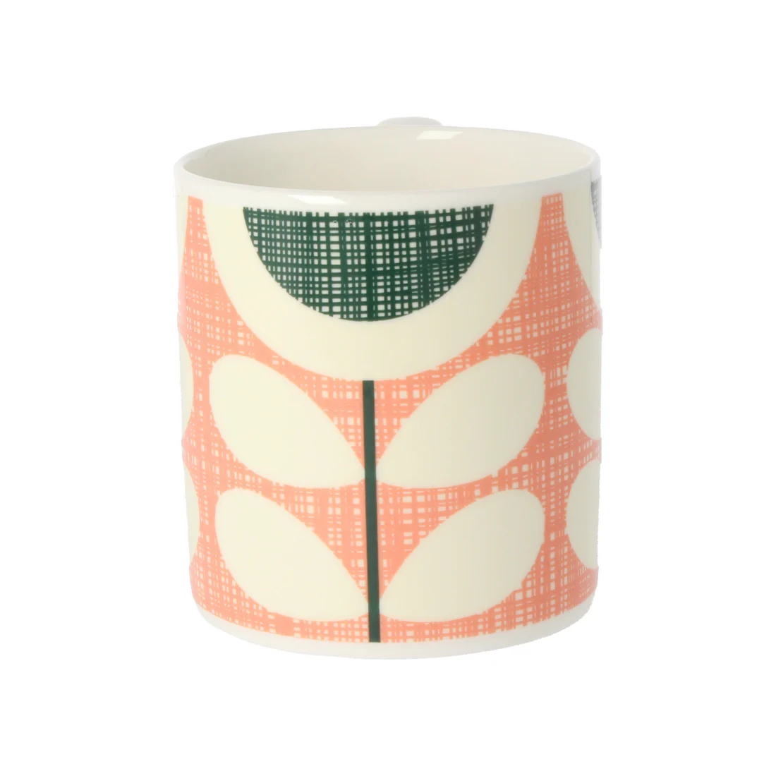 Orla Kiely Scribble Sunflower Pink Quite Big Mug