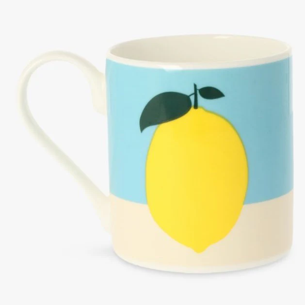 East End Prints Lemon Mug