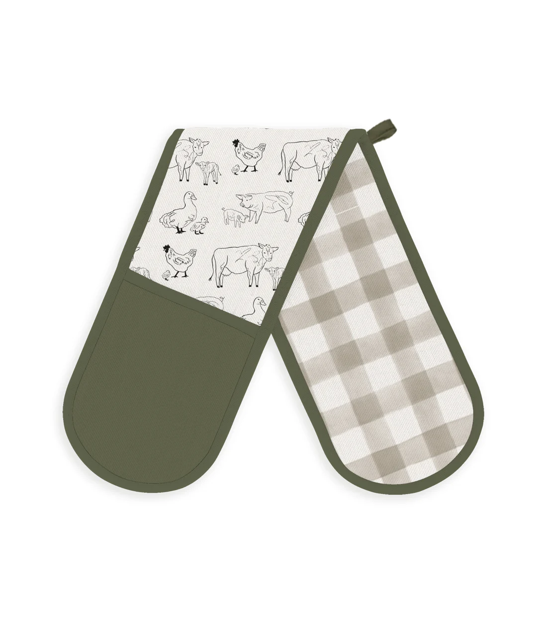 Woodbury Lane Double Oven Gloves Woodbury Lane Double Oven Gloves