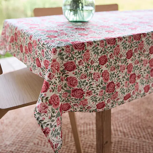 Cath Kidston Dolly Rose Tablecloth 200x130cm