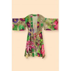 Powder Oversized Botanicals Kimono Gown