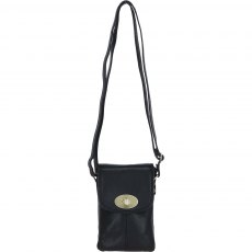 Ashwood Leather Crossbody Bag Black M80