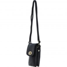 Ashwood Leather Crossbody Bag Black M80