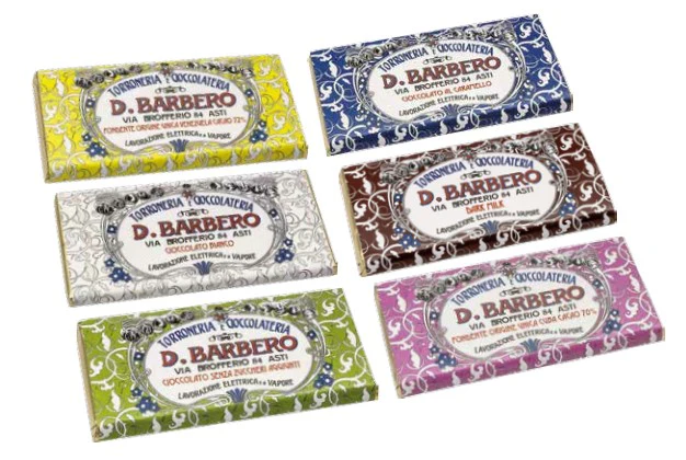 Davide Barbero Chocolate Bar 80g - Assorted