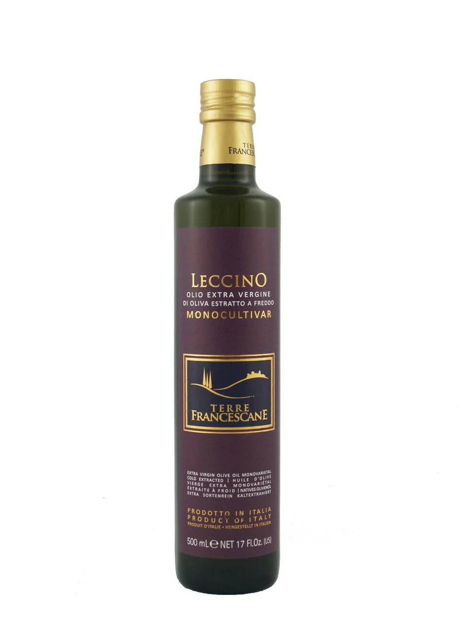 Terre Francescane Extra Virgin Olive Oil Leccino 500ml