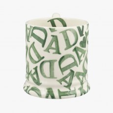 Emma Bridgewater D.A.D Green 1/2 Pint Mug