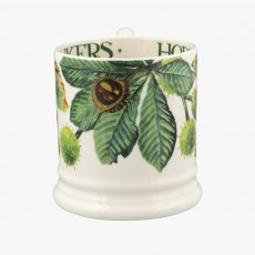 Emma Bridgewater Horse Chestnut & Conker 1/2 Pint Mug