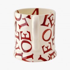 Emma Bridgewater L.O.V.E Polka Red 1/2 Pint Mug