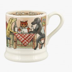 Emma Bridgewater Dogs Dinner Party 1/2 Pint Mug