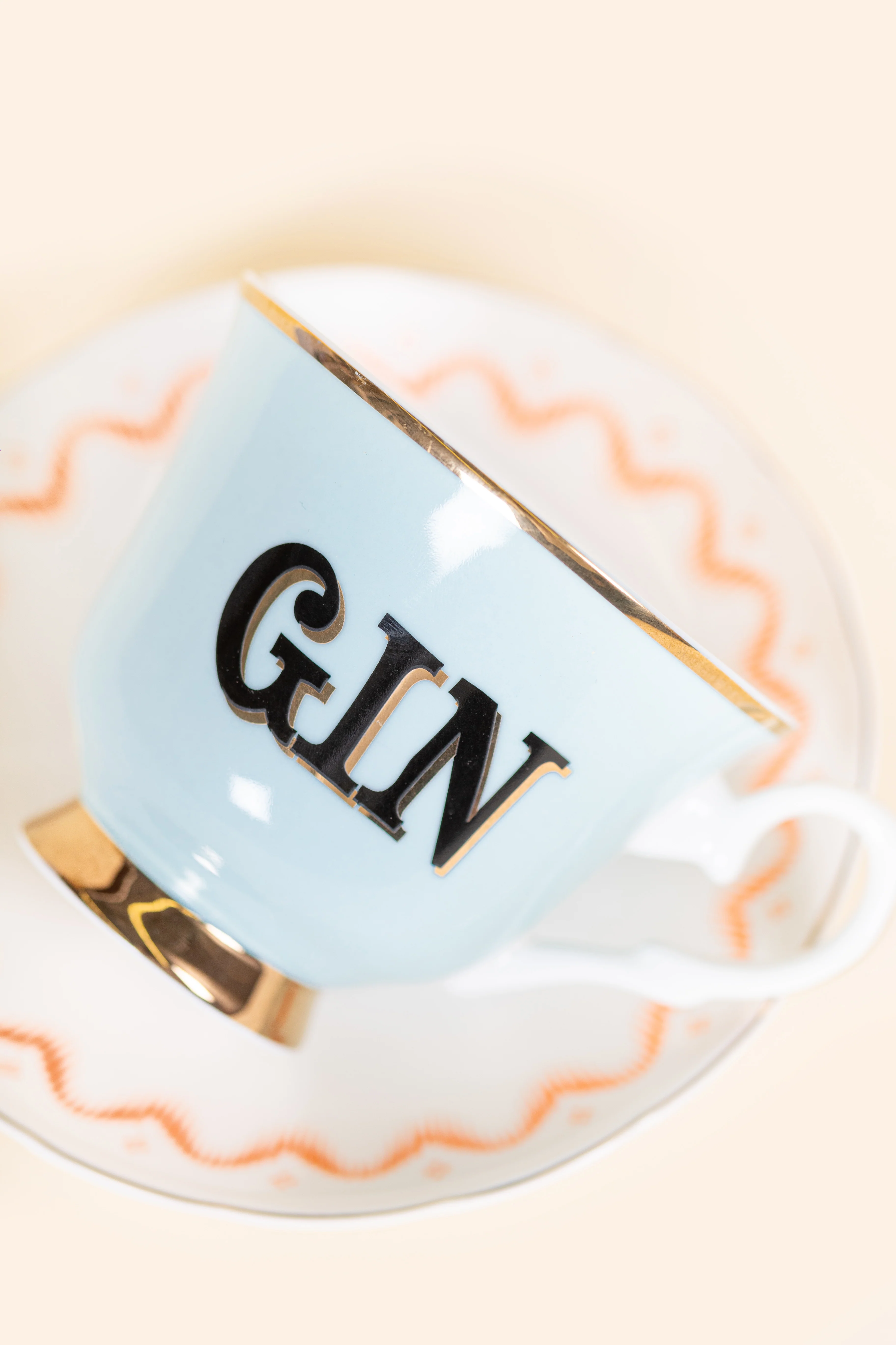 Yvonne Ellen Gin Teacup & Saucer