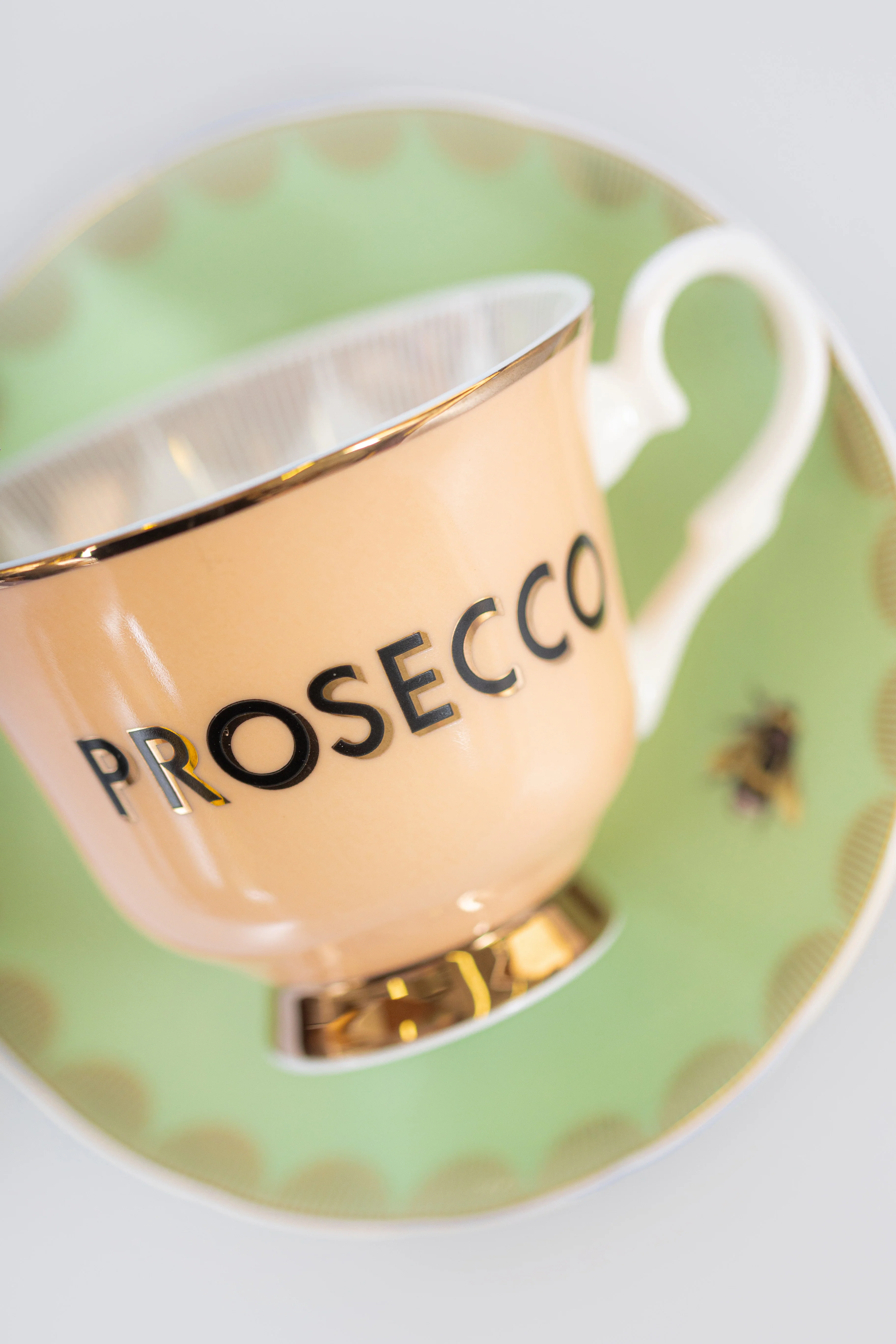 Yvonne Ellen Prosecco Teacup & Saucer