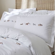 Sophie Allport Doggy Day Care Off White Bedding